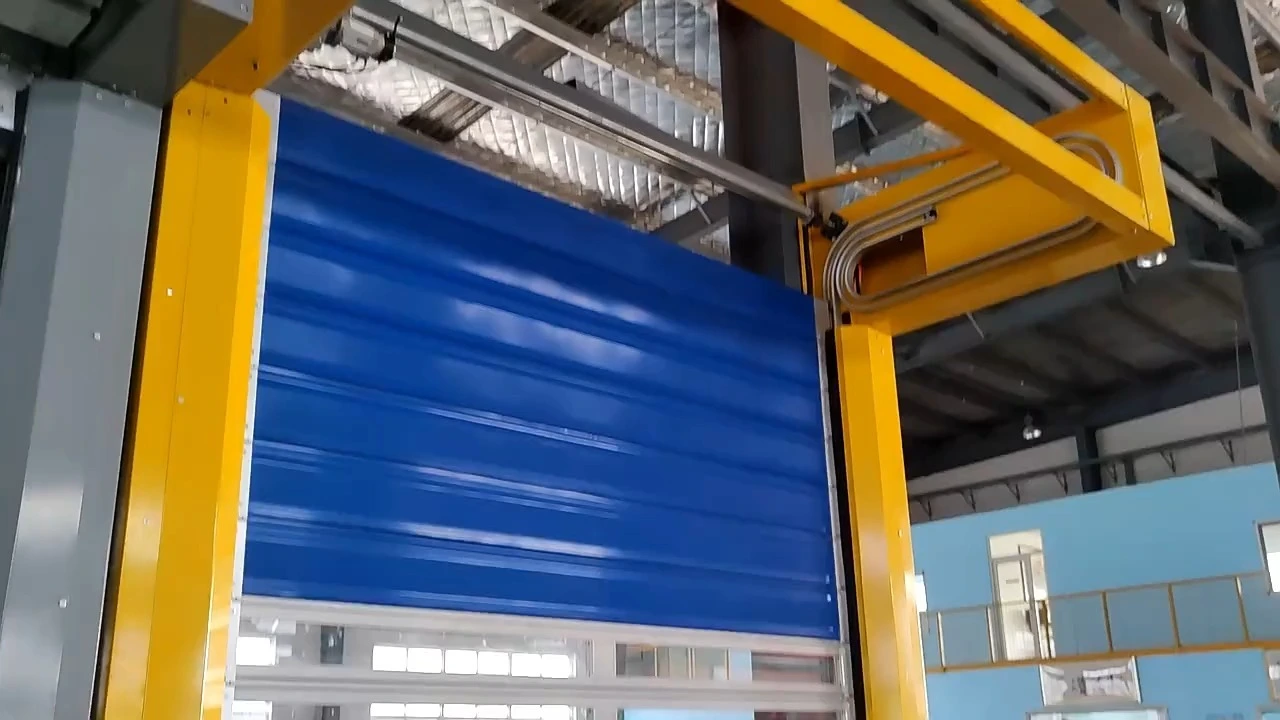 Porte rapide en aluminium-3 1