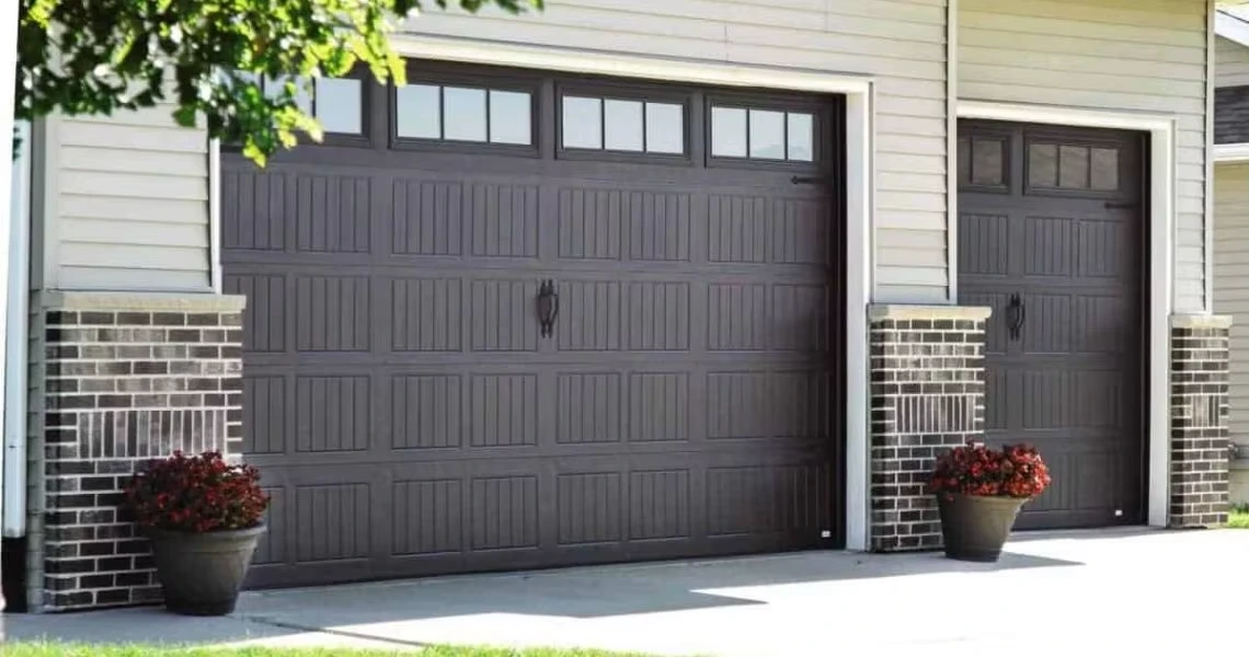 Solid wood garage door-3 1