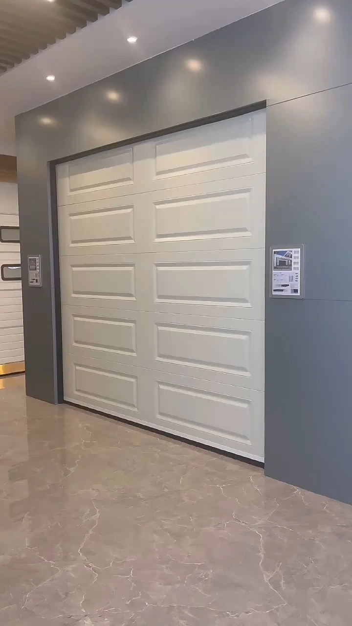 Energy Efficient Steel Foam Garage Doors - Customisable Ripple/Wood Grain Exterior 1