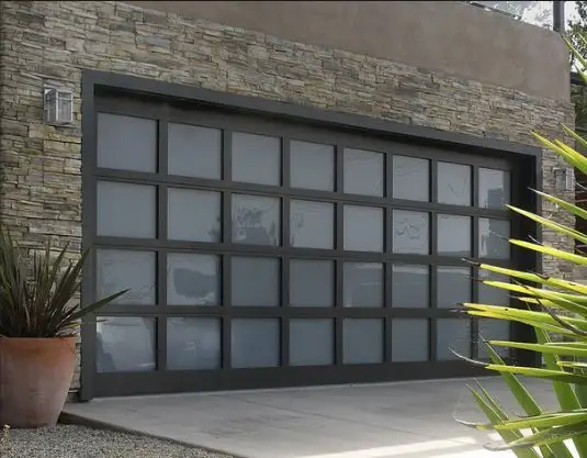 Custom Glass Garage Doors - - Master Home 6