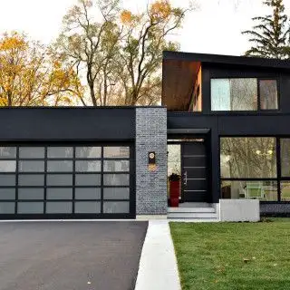 Custom Glass Garage Doors - - Master Home 4