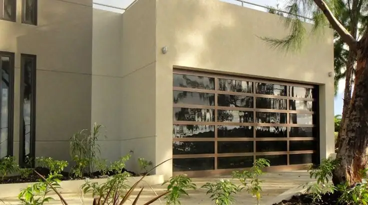Custom Glass Garage Doors - - Master Home 3