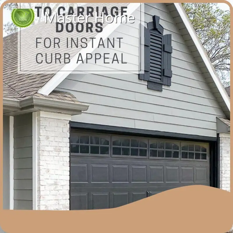 Garage Doors Steel Insulated by Master Home 1