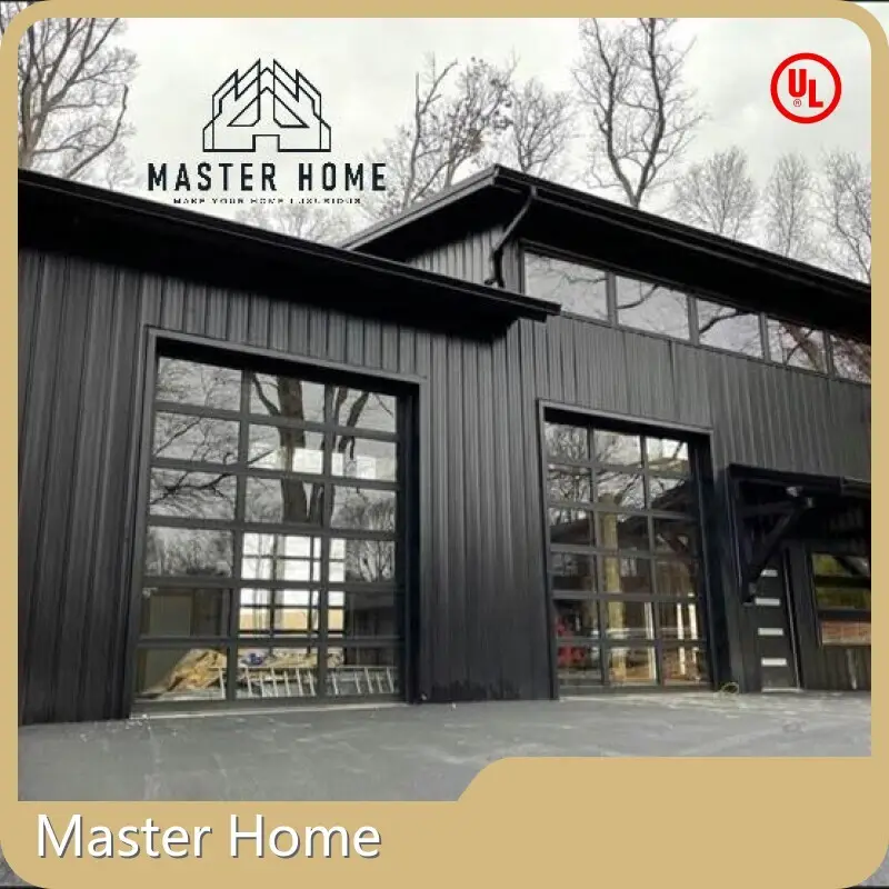 Aluminum and Glass Garage Door - - Master Home 1