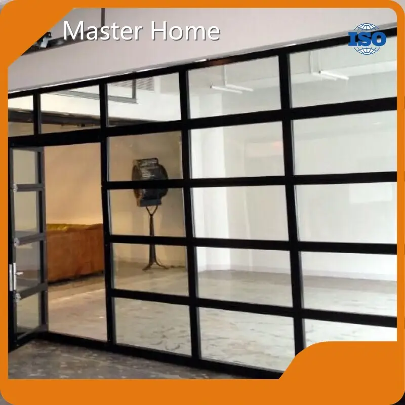 Glass Aluminium Garage Doors - - Master Home 1