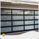 Black Aluminum and Glass Garage Door by Master Home 1