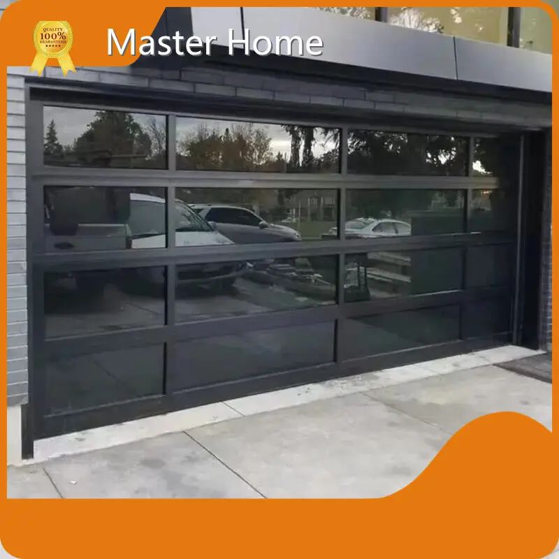 Aluminum Glass Garage Doors by Master Home 1
