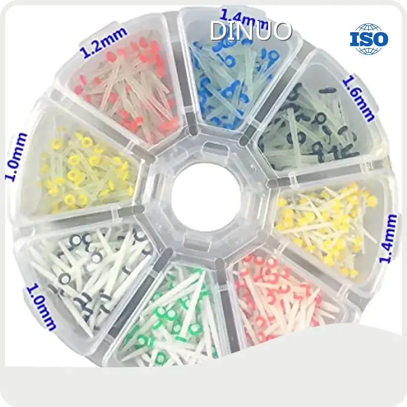 Dental Instruments Manufacturer Dental Gold Plated Screw Post - - DINUO 1