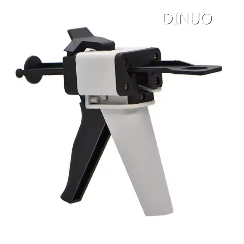 Dental Impression Mixing Dispensing Gun 1:1 /1:2 Silicon Rubber Dispenser Gun 10:1 Dentist Tools-1 1