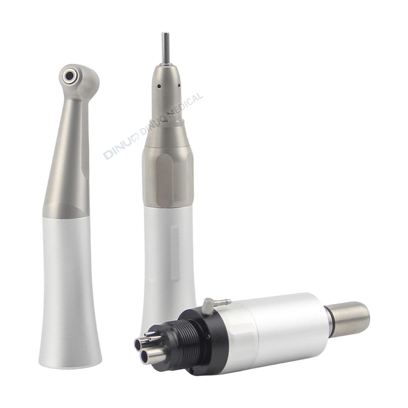 Fx dental low-speed handpiece set, high torque, in-line bearing, one-piece quick-release 1