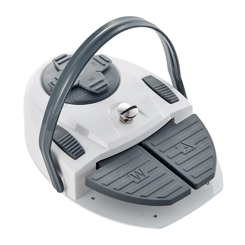 Dental multi-functional chair footrests 4-hole and 2-hole turbine control plates, luxurious oral accessories, footrests for medical use 1