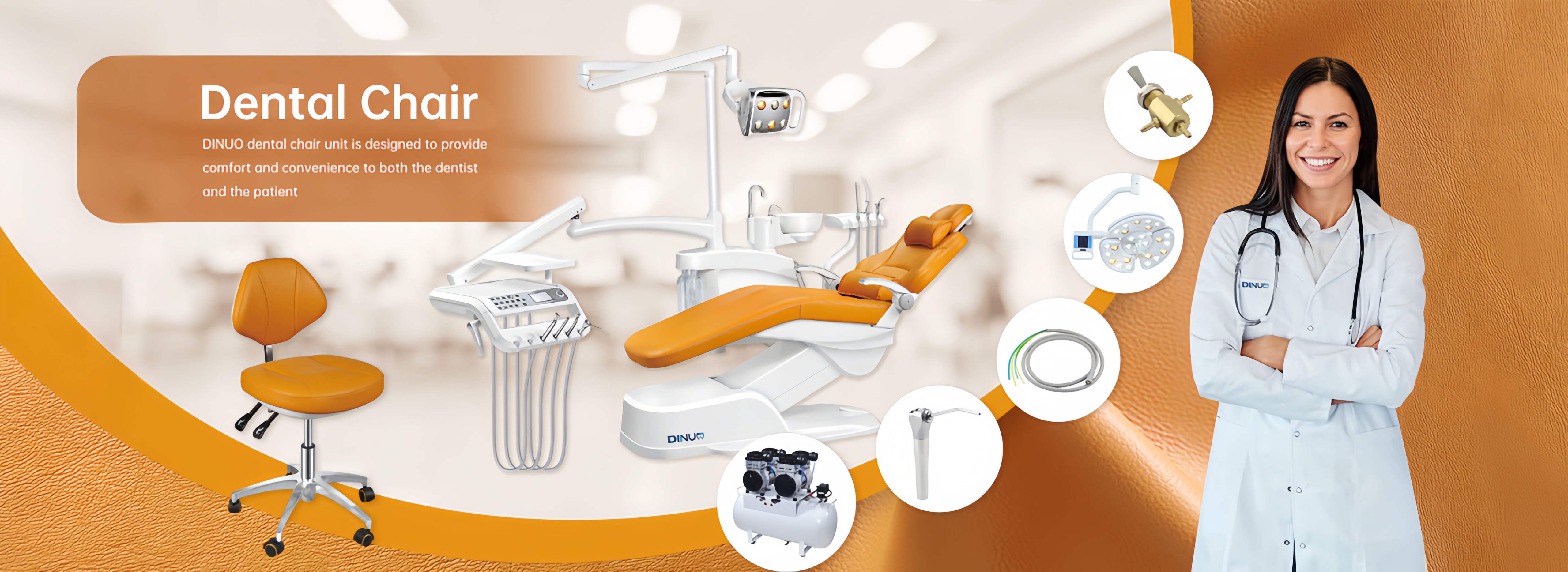 Manufacturer of high-quality dental chairs.