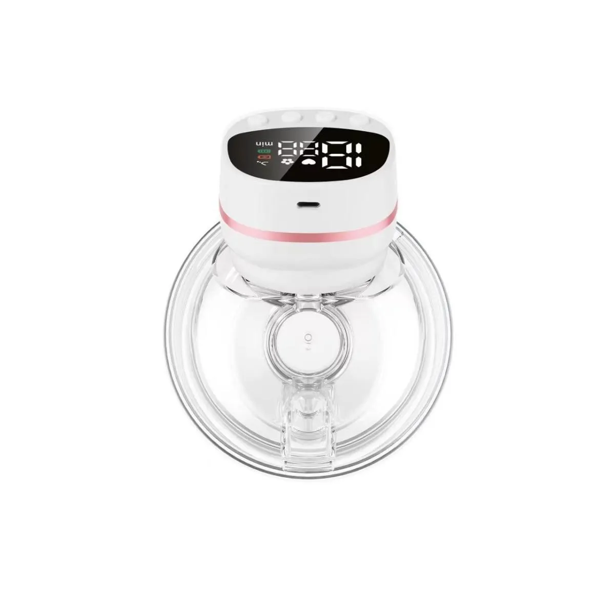 RY-MX12 Portable Extractor De Leche Electrico Portatil Silicone Hands Free Wearable Electric Lactating Breast Milk Pump for Baby Feeding 1