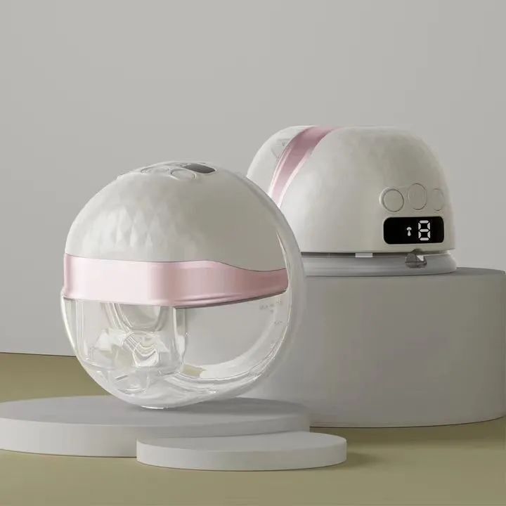 RY-MX15 High Quality Wearable Breast Pump Professional Electric Breast Pump Hands Free Quiet Vacuum Breast Pump 1