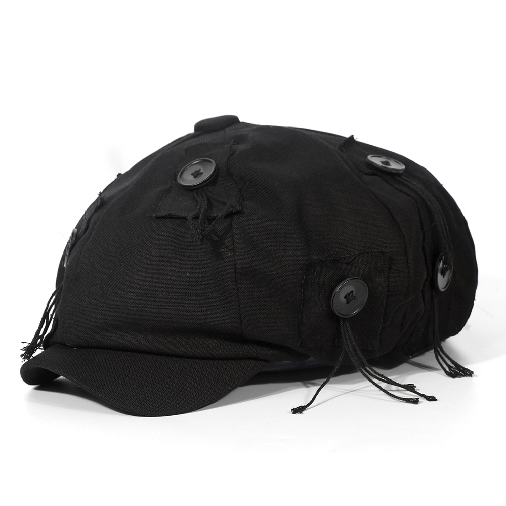Gorra de vendedor de periódicos de 8 paneles, boina octogonal de pintor 1