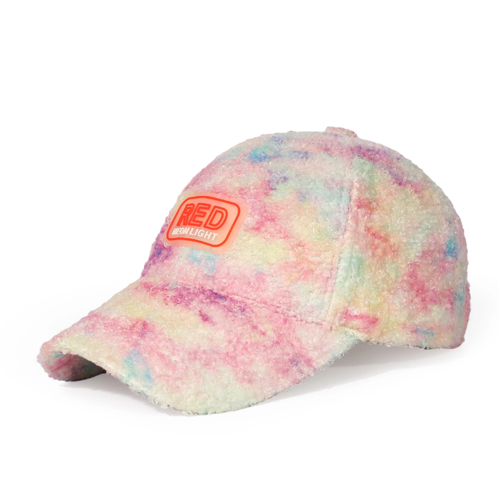 Chapeaux chauds d'hiver, casquettes de Baseball en fausse fourrure douce imprimée en caoutchouc 1