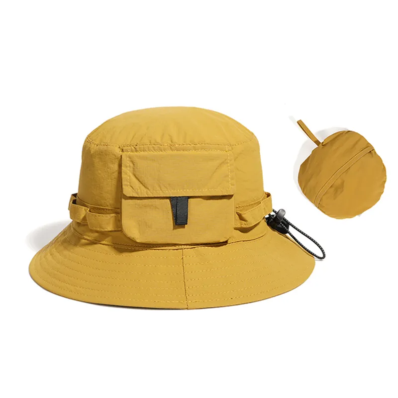 White Nylon Bucket Hat Wholesale - TANGREN 2