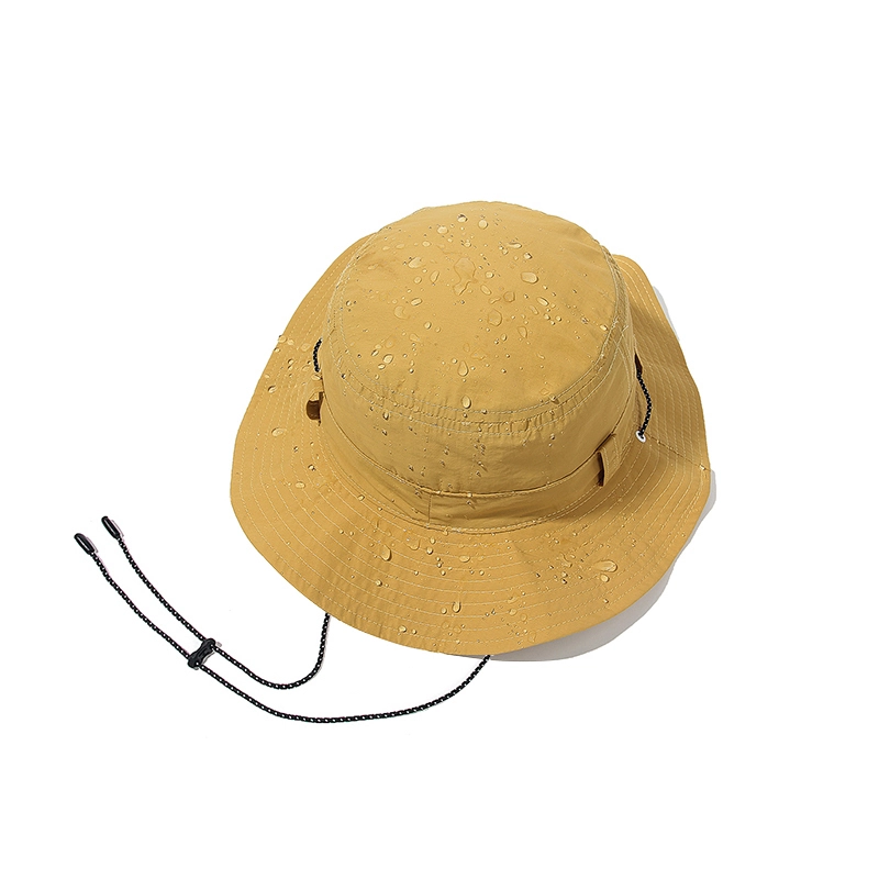 Sombrero de cubo de nailon ligero impermeable al aire libre Boonie para pesca y caza 1