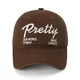 Black Baseball Hat - - TANGREN 4