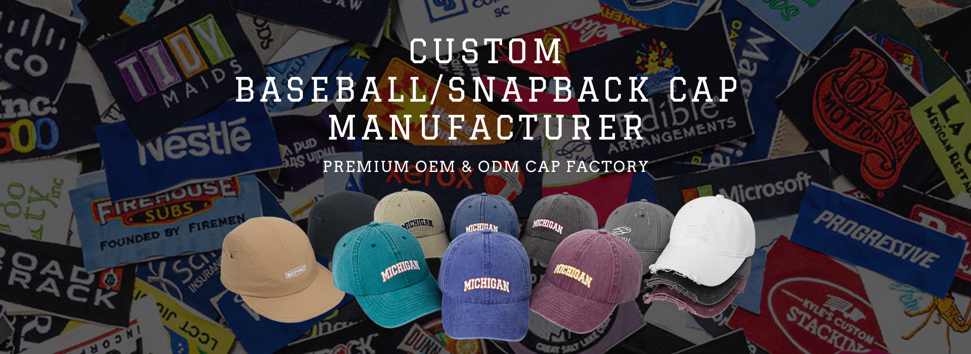 Dal momento che 2020
Snapback & Produttore di berretti da baseball