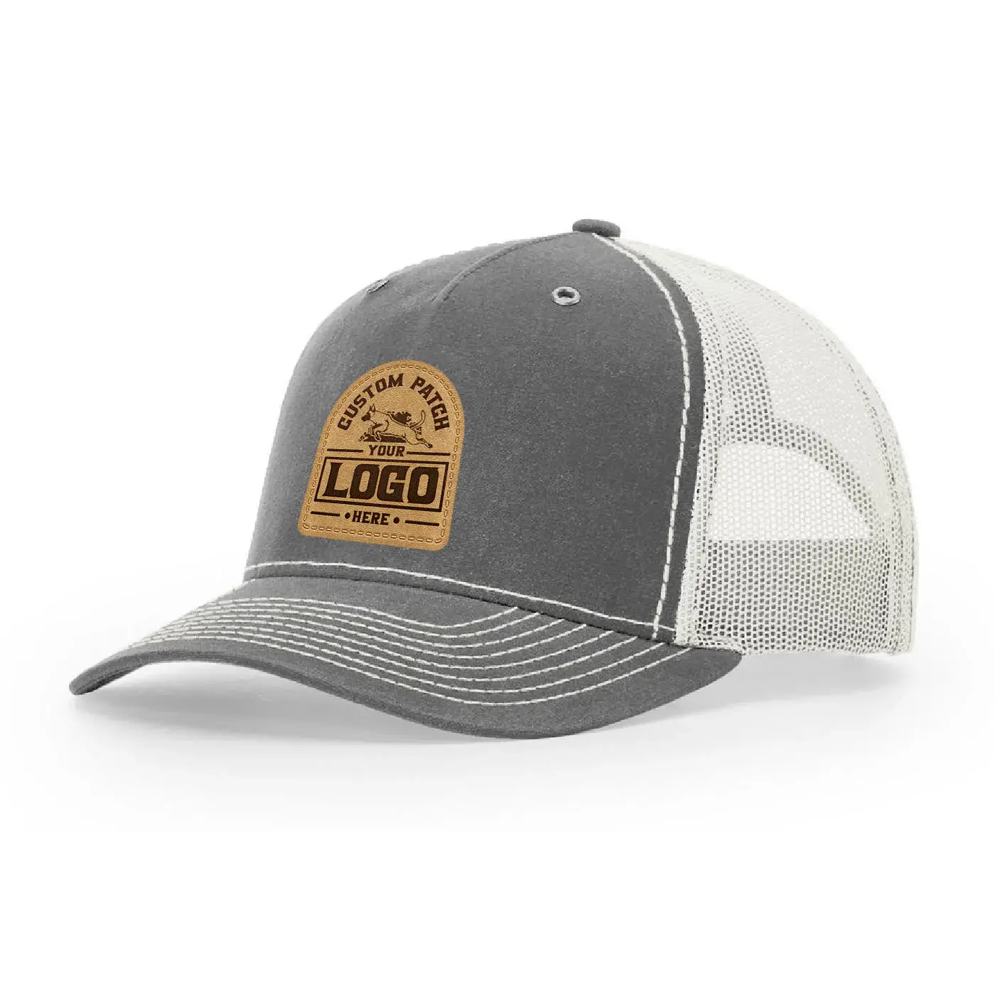 Trucker Hat with Patch - - TANGREN 3
