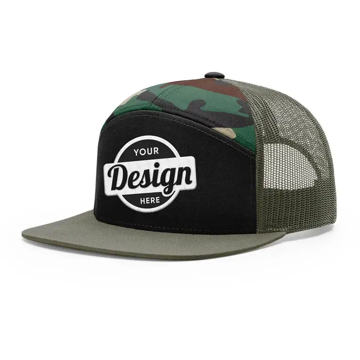 5 Panel Trucker Hat by TANGREN 19