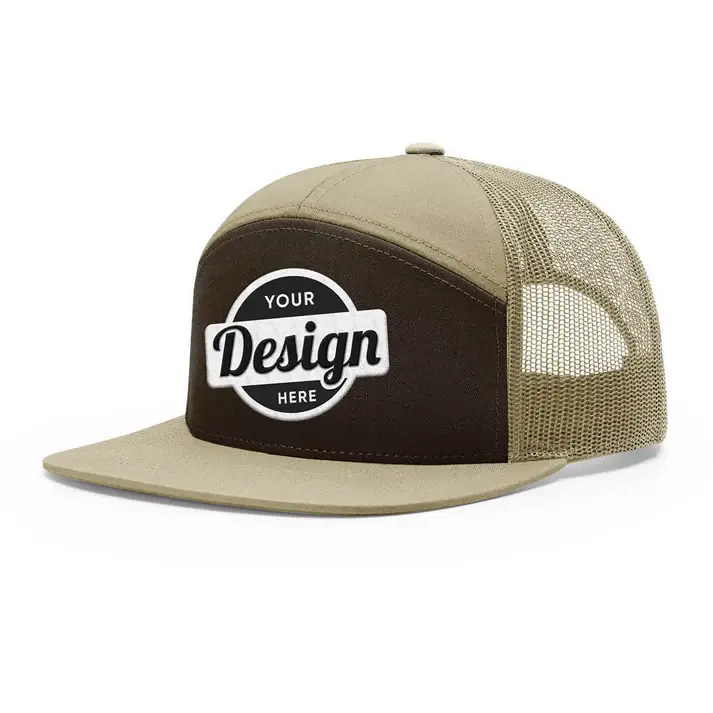 5 Panel Trucker Hat by TANGREN 15