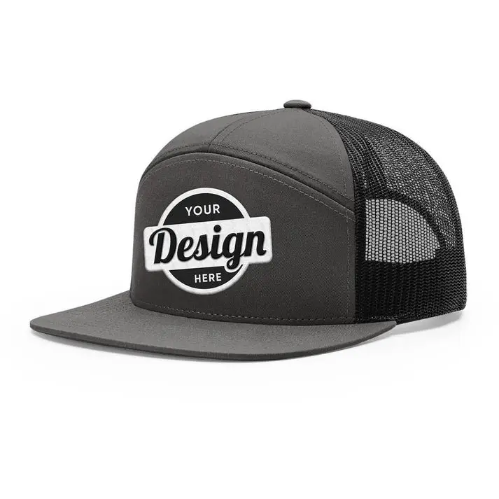 5 Panel Trucker Hat by TANGREN 14