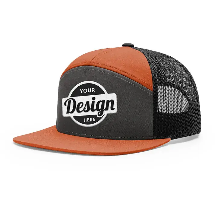 5 Panel Trucker Hat by TANGREN 12