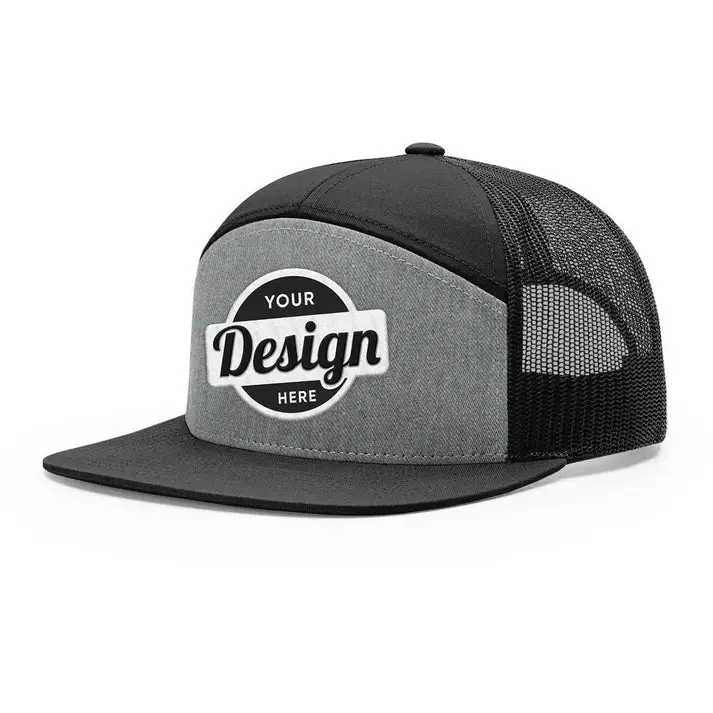 5 Panel Trucker Hat by TANGREN 9