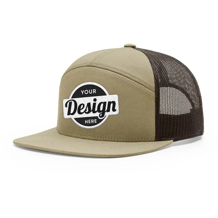 5 Panel Trucker Hat by TANGREN 8