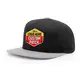 Black Flat Bill Snapback by TANGREN 11