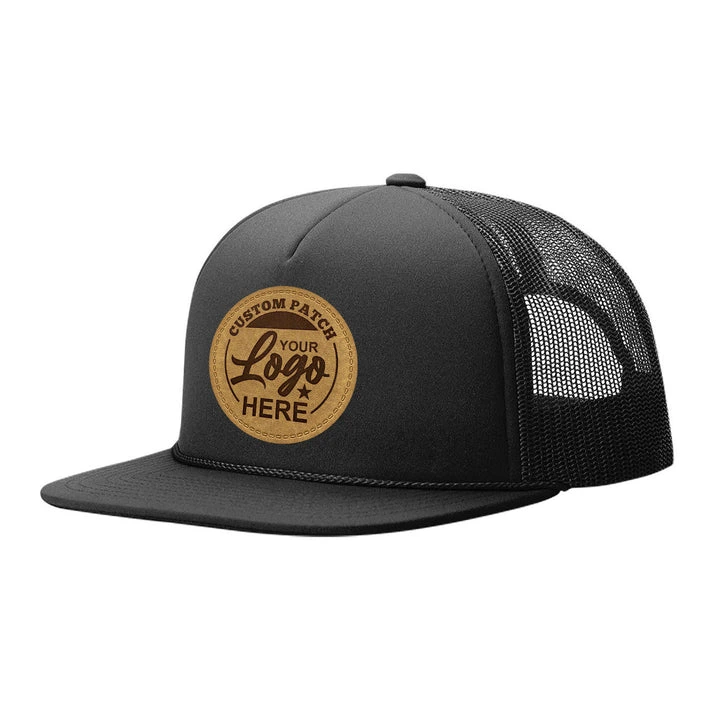 Gorra de camionero de espuma Richardson 113 con parche personalizado y visera plana, gorra snapback de espuma 1