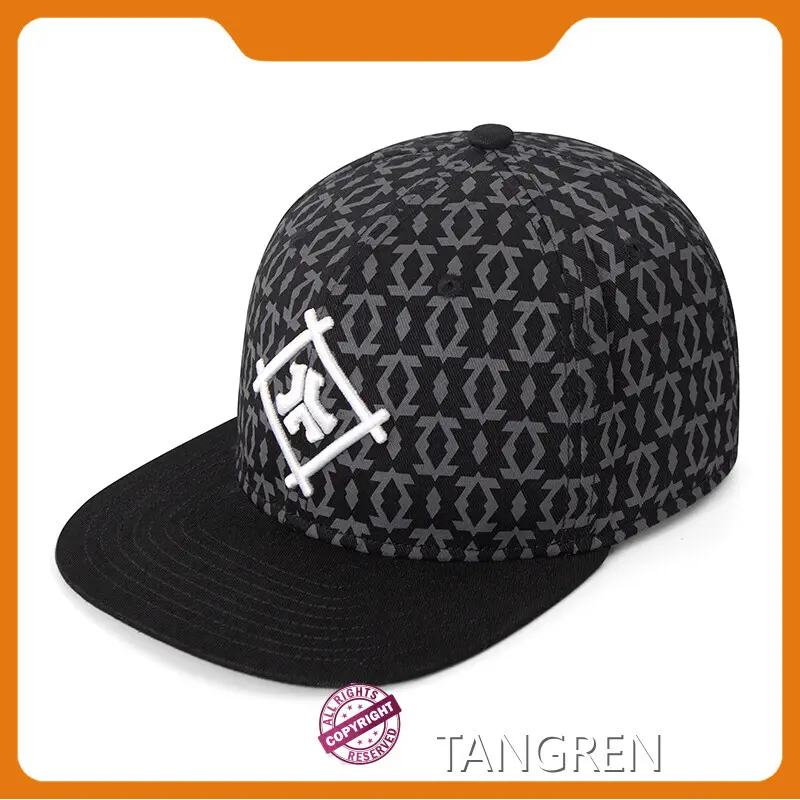 Flat Brim Snapback by TANGREN-3 1