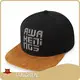 Black Flat Bill Snapback by TANGREN-3 1