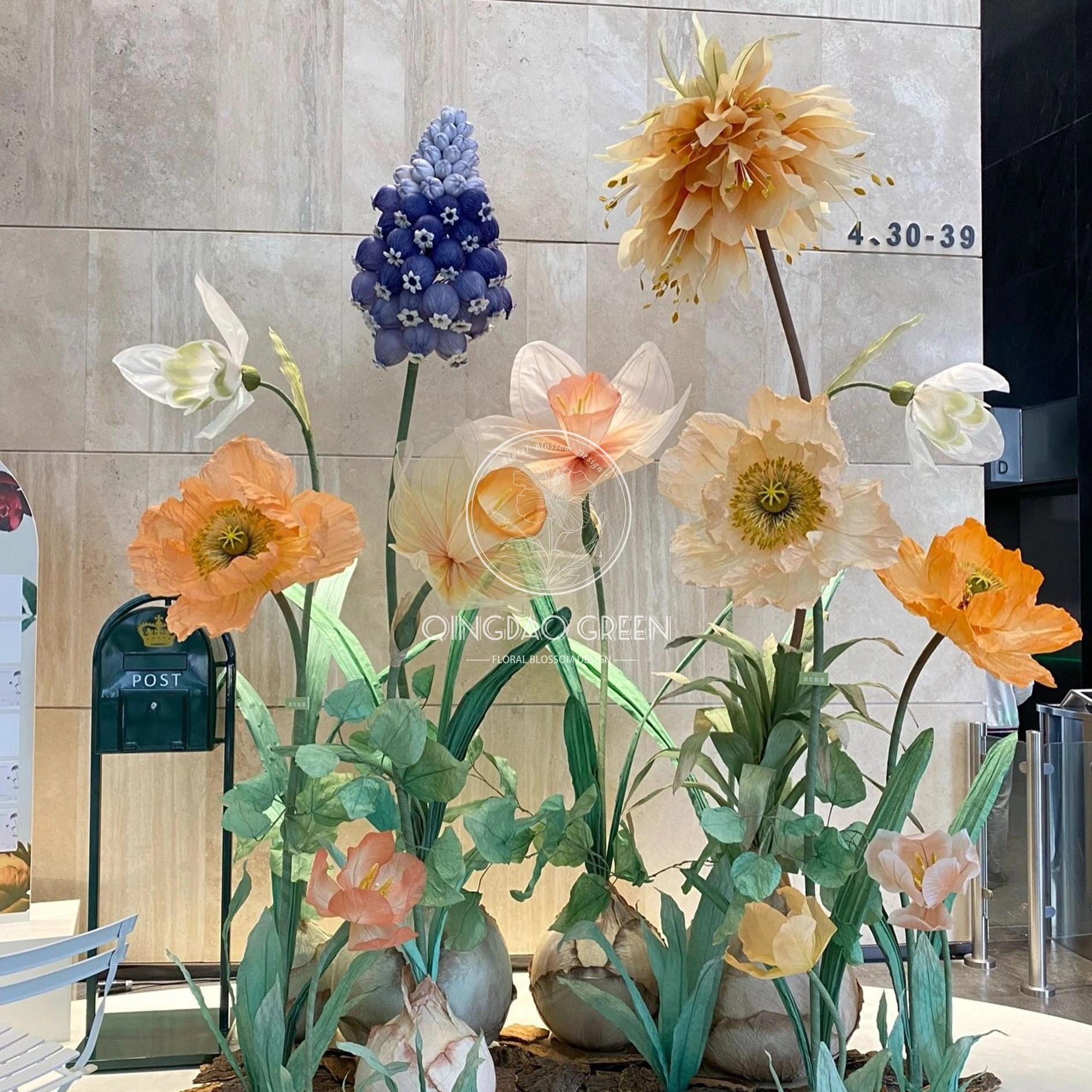 Hand Made Giant Flowers Artificial Large Flower