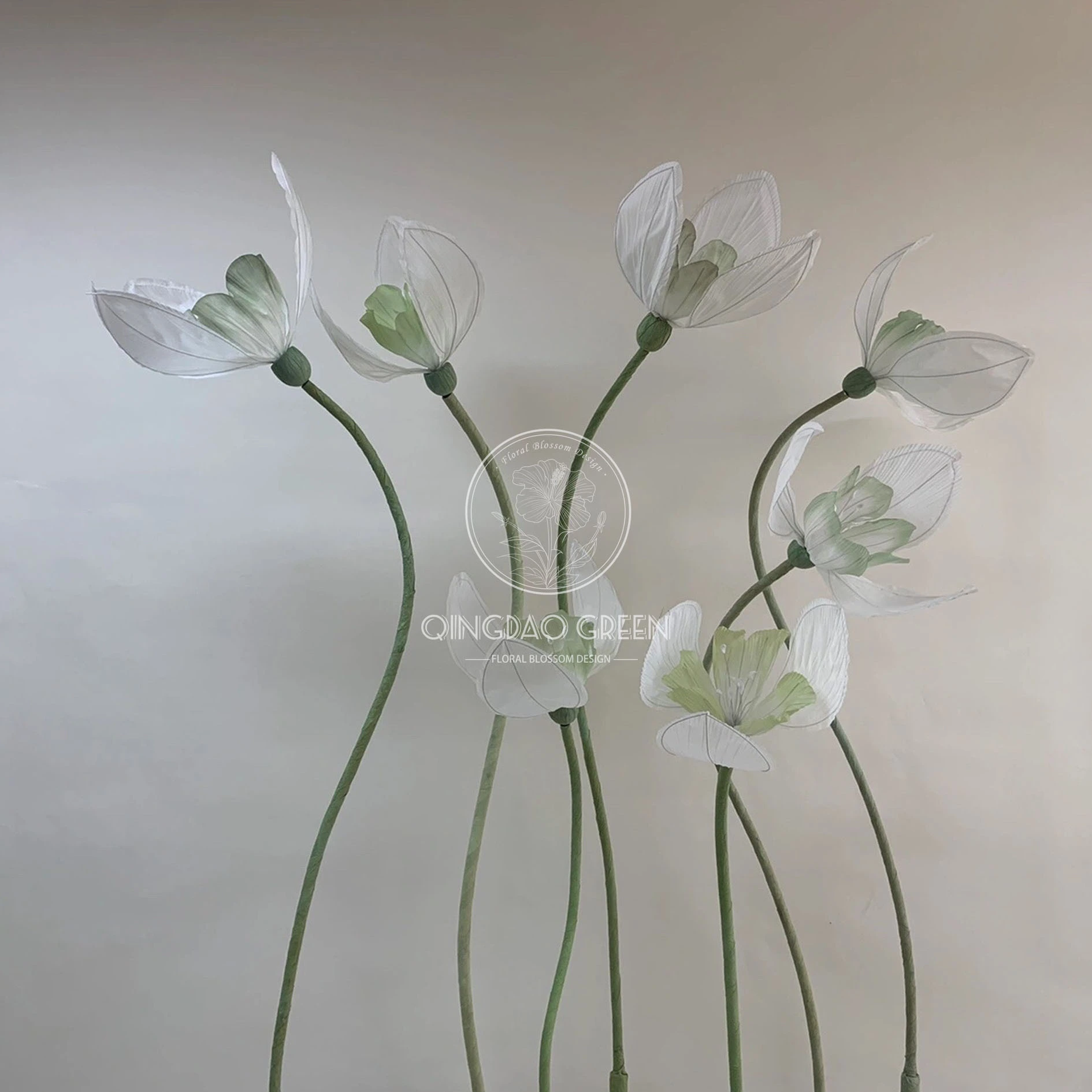 Flores gigantes de nieve flores grandes flores