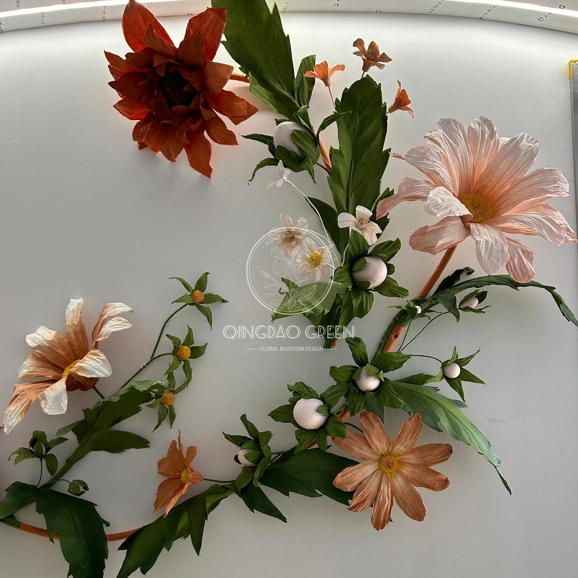 Customized Paper Flowers Daisy Floral Set