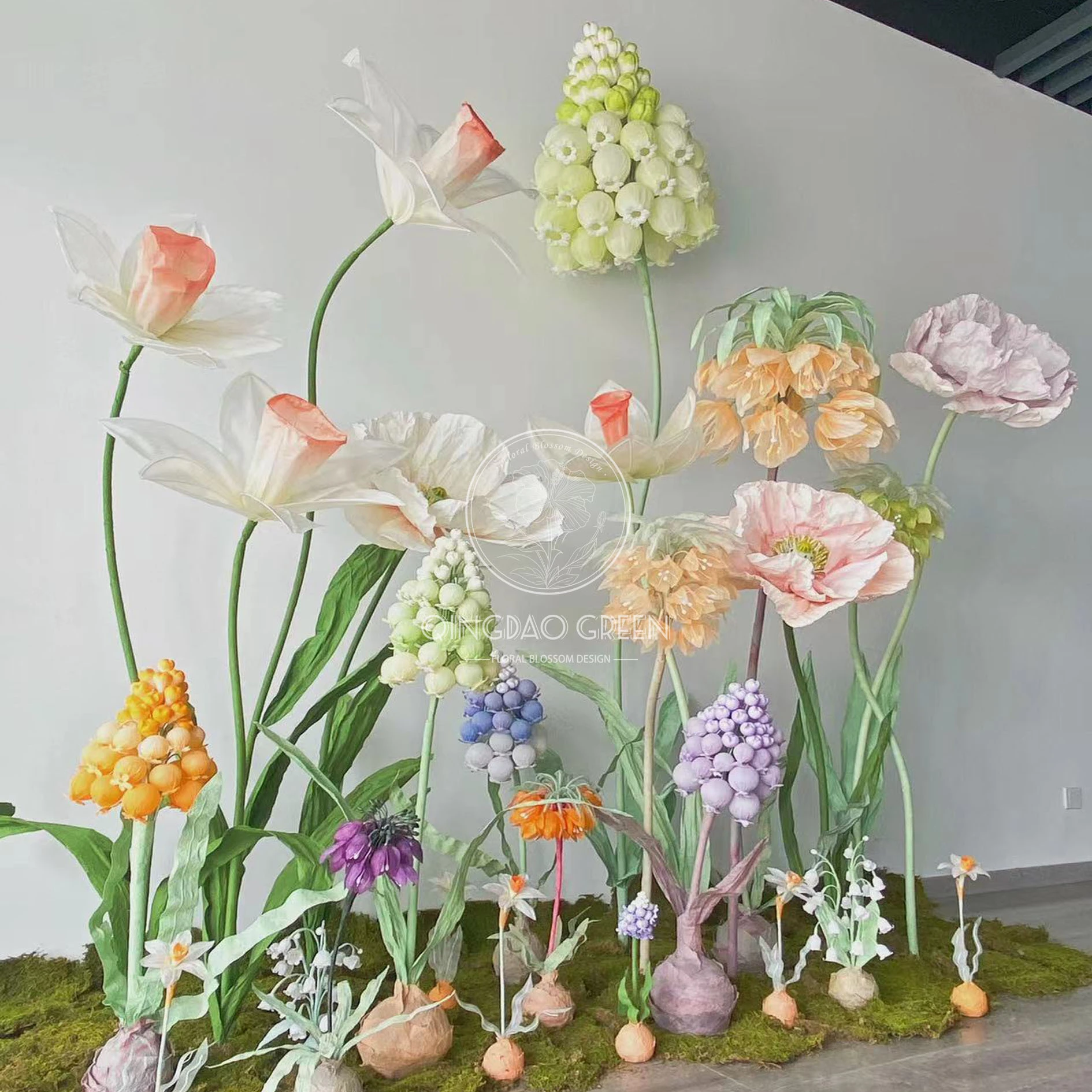 Installations florales de mariage