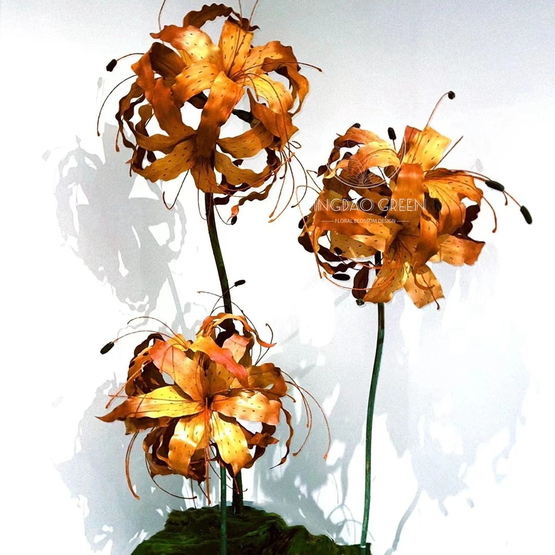 Handmade Artificial EVA Giant Flower for Window Decor Wedding Party Floral Set Store Display