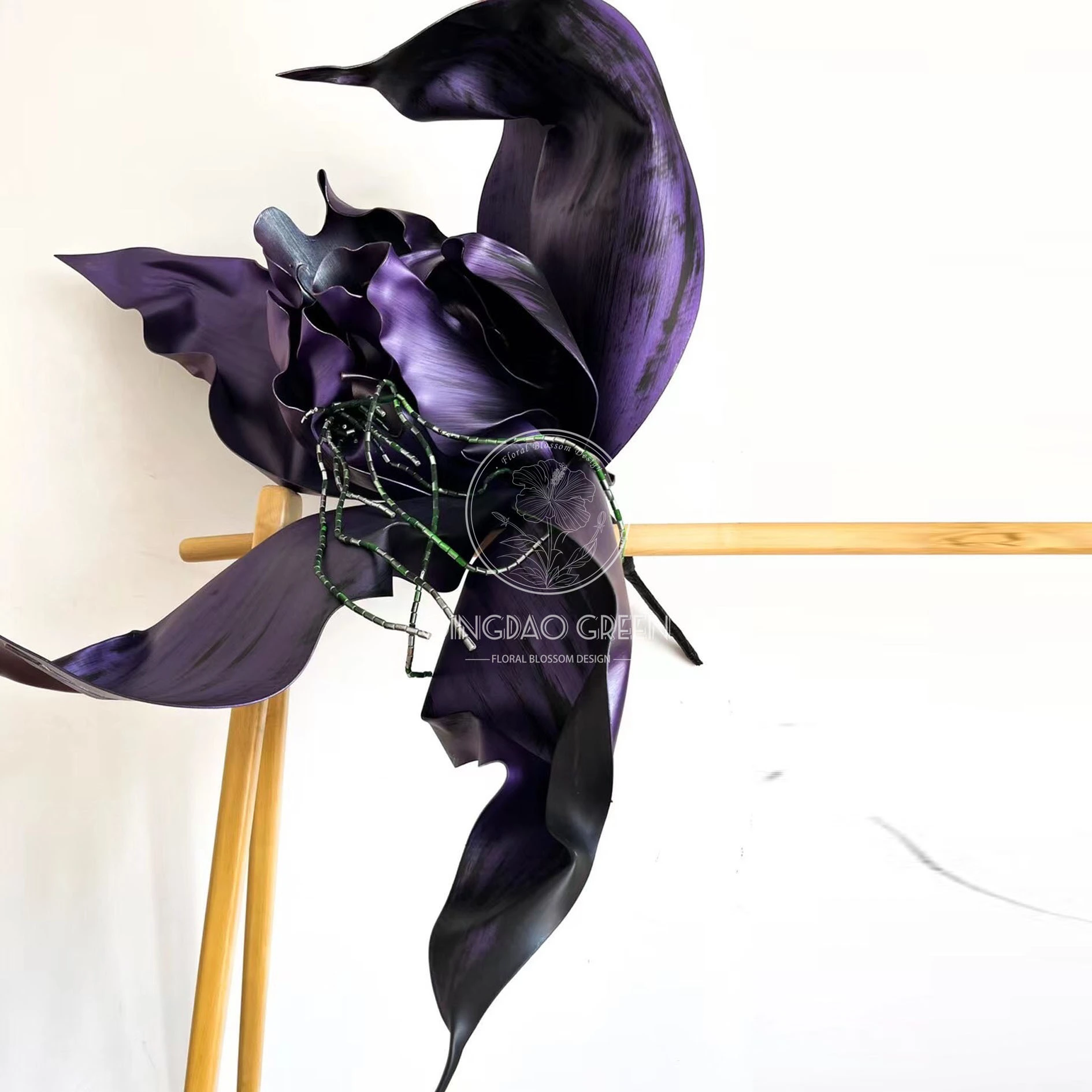 Nuevo diseño Gran flor gigante artificial Eva