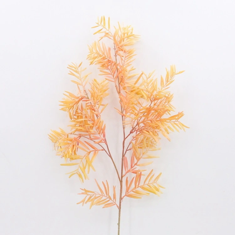 Single podocarpus is suitable for wedding decoration simulation leaves 1