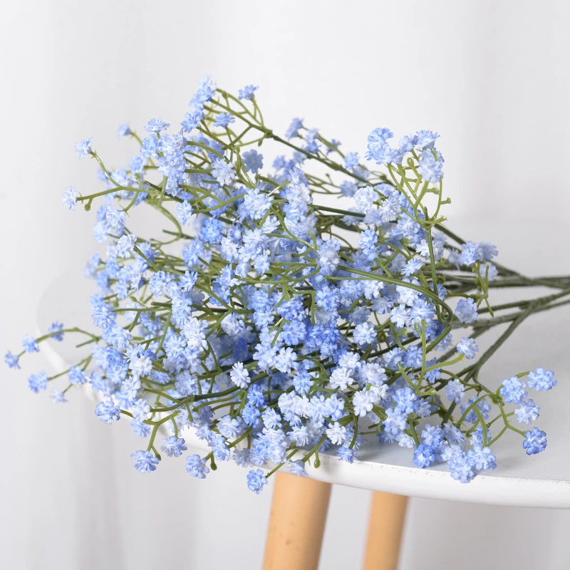 Simulation Full Star 3 fork soft glue Full Star wedding decoration bouquet 1