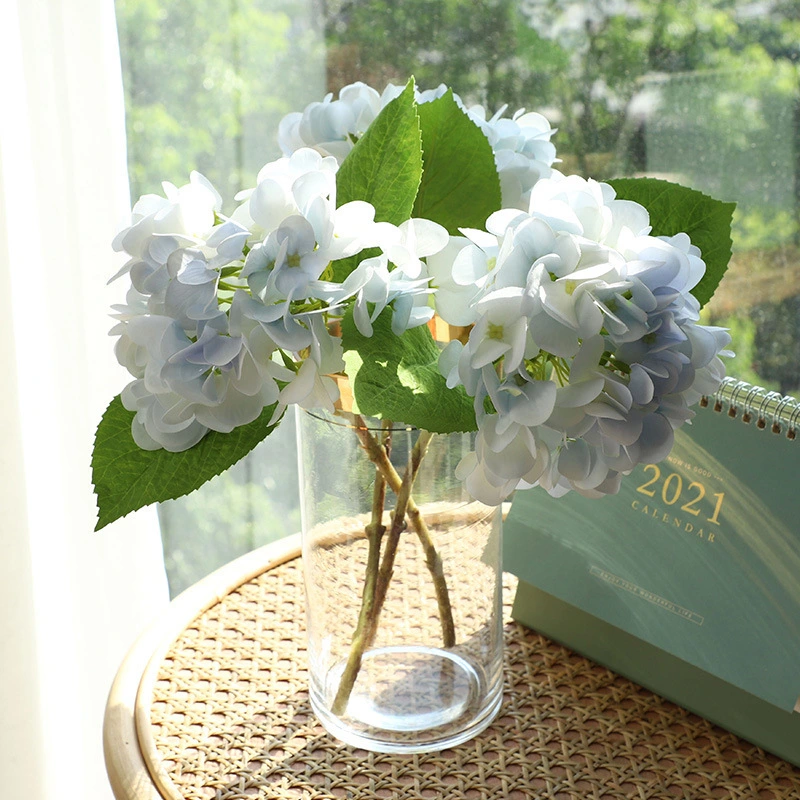 Sienta la hidratación de la hortensia, simulación de boda, flor, decoración del hogar, sala de estar, bonsái 1