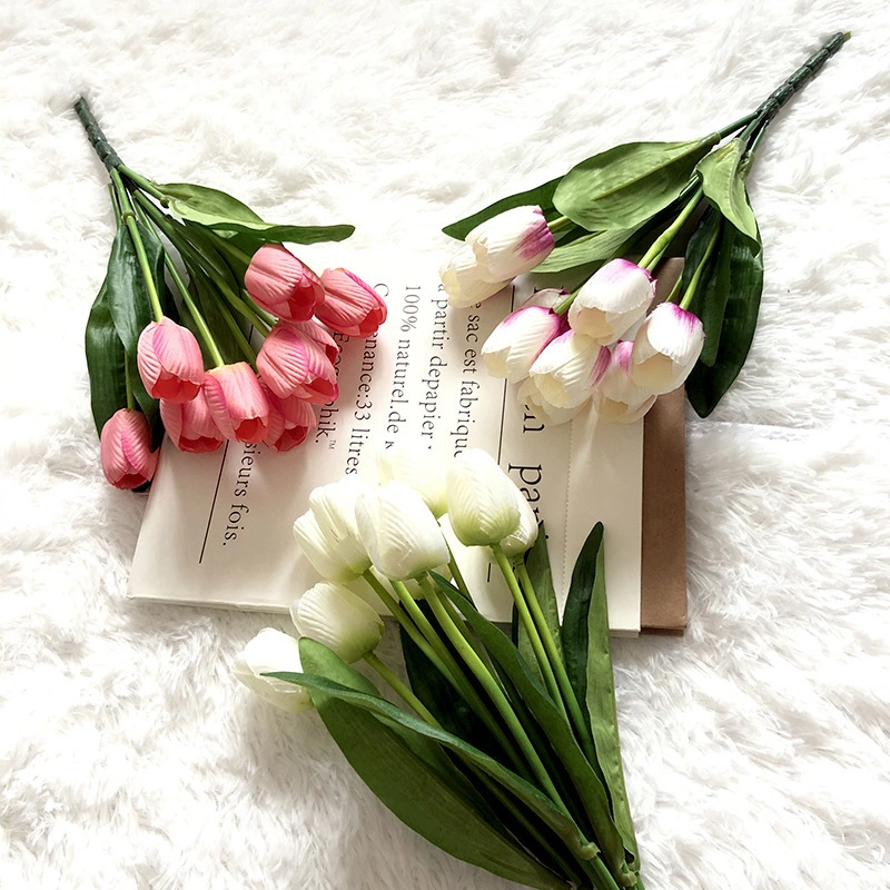 9 simulated tulips wedding studio decoration fake flowers artificial flowers 1