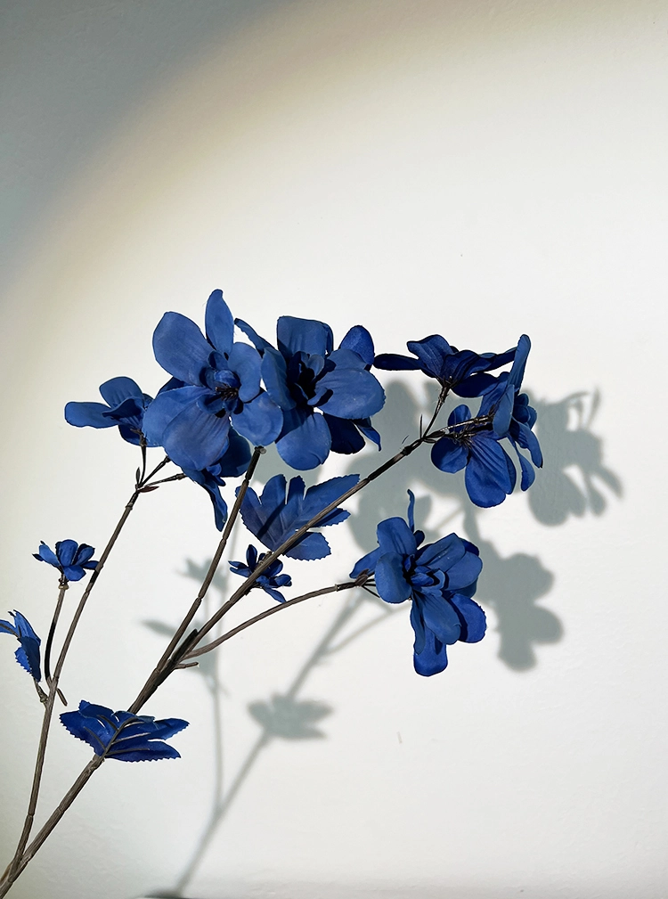 Klein Blue simulation flower lily of the valley silk flower blue is light luxury 1