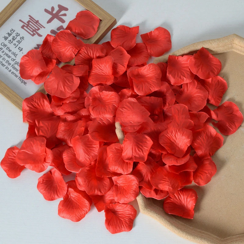 Rose petals Wedding house layout wedding decoration hand-sprinkled flowers 1