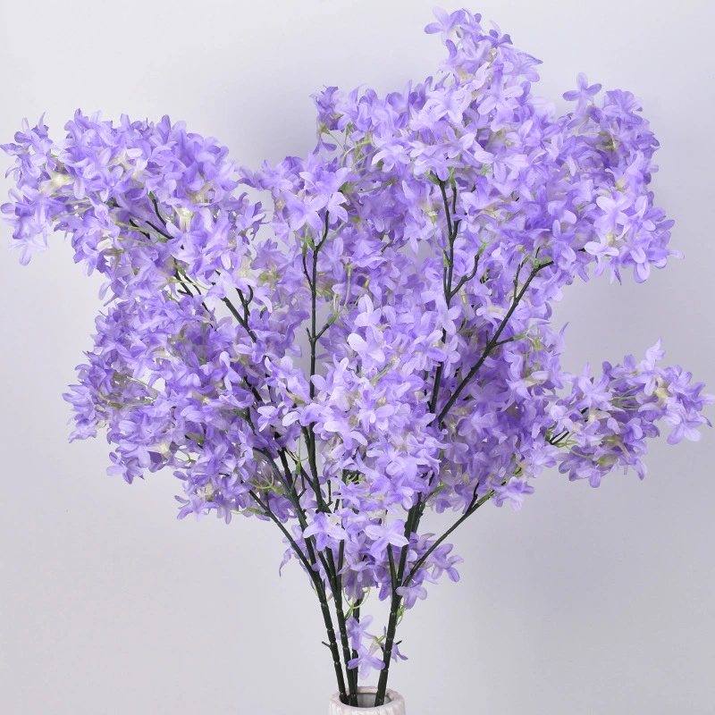Lilac cherry blossom home wedding decoration 1