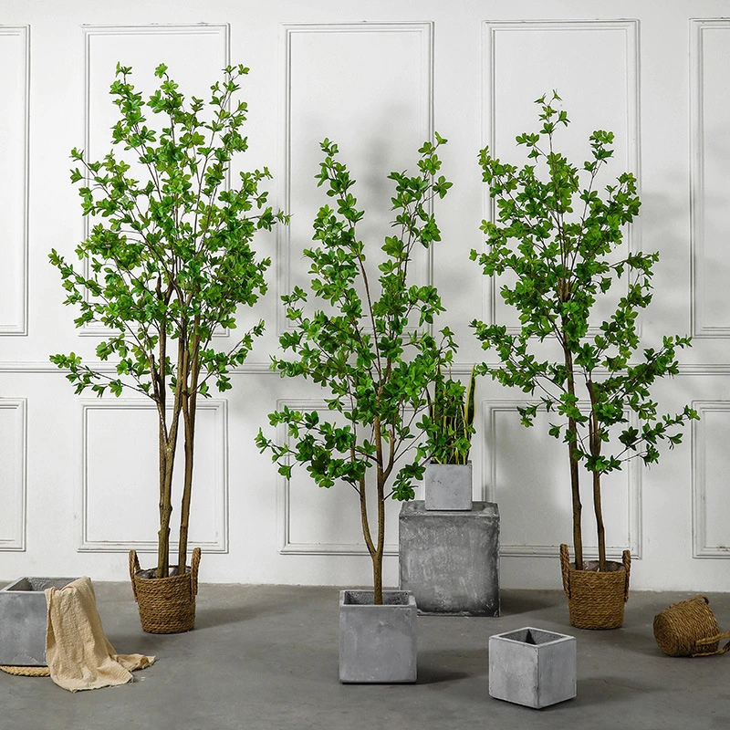 Bell tree simulation pot indoor window decoration is suitable for Outdoor, photography props, home decoration 1