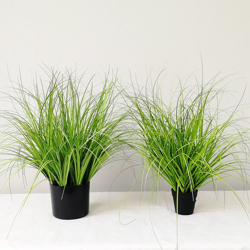 Artificial green plant onion grass indoor landscape decoration floor decoration 1